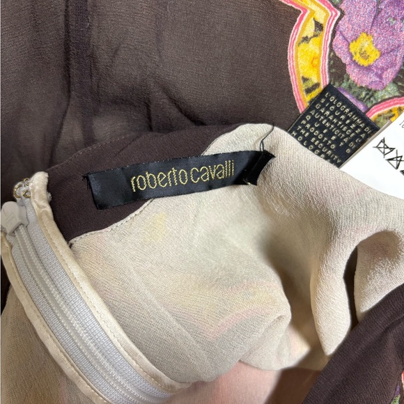 Roberto Cavalli SS2007 Silk Floral Skirt - Picture 5 of 7